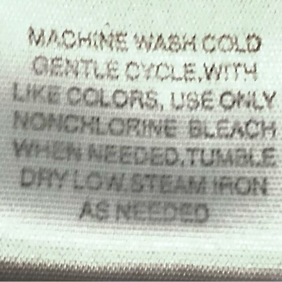 Worthington Black Button Down Top with Eyelet Detailing Women’s Petite 10P - Picture 8 of 8